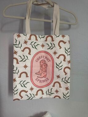 Chestnut Springs 🐎 ELSIE SILVER tote bag